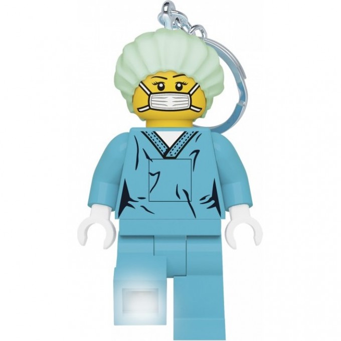 Брелок-фонарик для ключей LEGO CLASSIC - SURGEON (ВРАЧ-ХИРУРГ) LGL-KE178