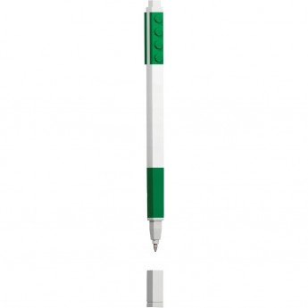 Гелевая ручка LEGO 52655 зеленая, толщина линии 0,70 мм