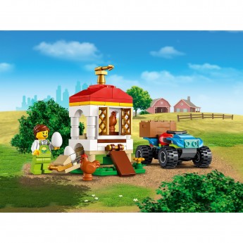 Конструктор LEGO CITY "КУРЯТНИК" City 60344 Конструктор LEGO CITY "КУРЯТНИК" City 60344