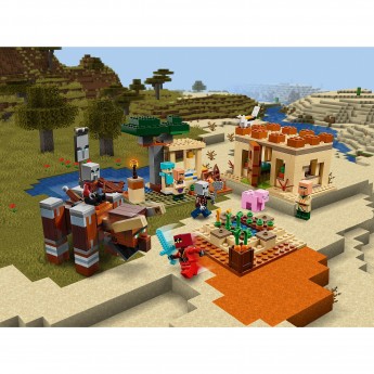 Конструктор LEGO MINECRAFT "ПАТРУЛЬ РАЗБОЙНИКОВ" Minecraft 21160 Конструктор LEGO MINECRAFT "ПАТРУЛЬ РАЗБОЙНИКОВ" Minecraft 21160
