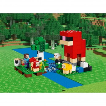 Конструктор LEGO MINECRAFT "ШЕРСТЯНАЯ ФЕРМА" Minecraft Конструктор LEGO MINECRAFT "ШЕРСТЯНАЯ ФЕРМА" Minecraft
