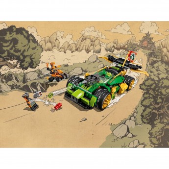 Конструктор LEGO NINJAGO «ГОНОЧНЫЙ АВТОМОБИЛЬ ЭВО ЛЛОЙДА» Ninjago 71763 Конструктор LEGO NINJAGO «ГОНОЧНЫЙ АВТОМОБИЛЬ ЭВО ЛЛОЙДА» Ninjago 71763