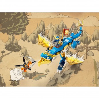 Конструктор LEGO NINJAGO «ГРОЗОВОЙ ДРАКОН ЭВО ДЖЕЯ» Ninjago 71760 Конструктор LEGO NINJAGO «ГРОЗОВОЙ ДРАКОН ЭВО ДЖЕЯ» Ninjago 71760