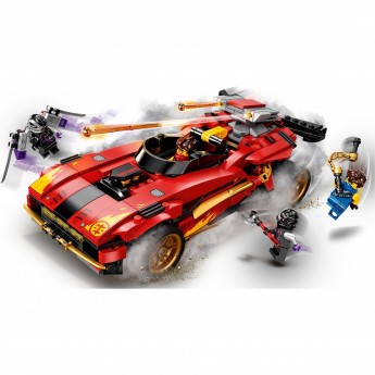 Конструктор LEGO NINJAGO «НИНДЗЯ - ПЕРЕХВАТЧИК Х - 1» Ninjago 71737 Конструктор LEGO NINJAGO «НИНДЗЯ - ПЕРЕХВАТЧИК Х - 1» Ninjago 71737