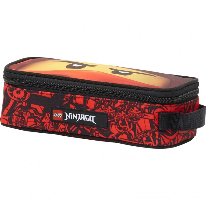 Пенал на молнии LEGO NINJAGO «RED», без наполнения Ninjago 10052-2202 3816151